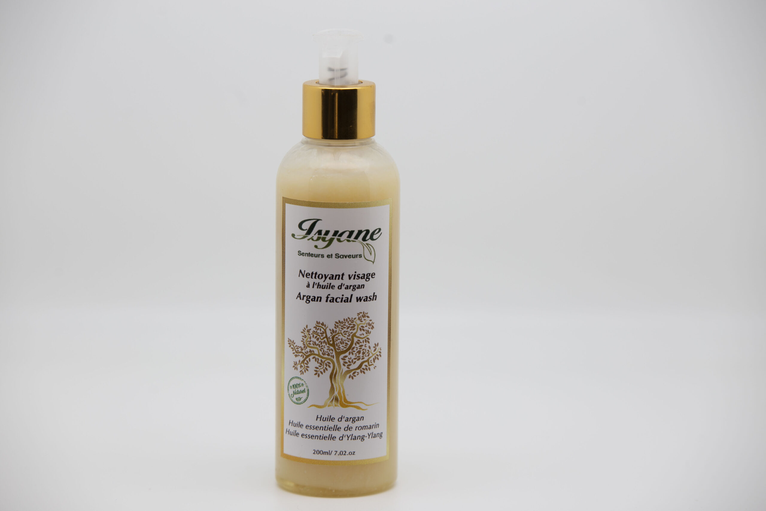 Nettoyant visage à l'huile d'argan – isyane